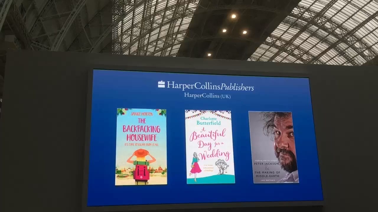 The Backpacking Housewife - Janice Horton - HarperCollins Publishers London Book Fair