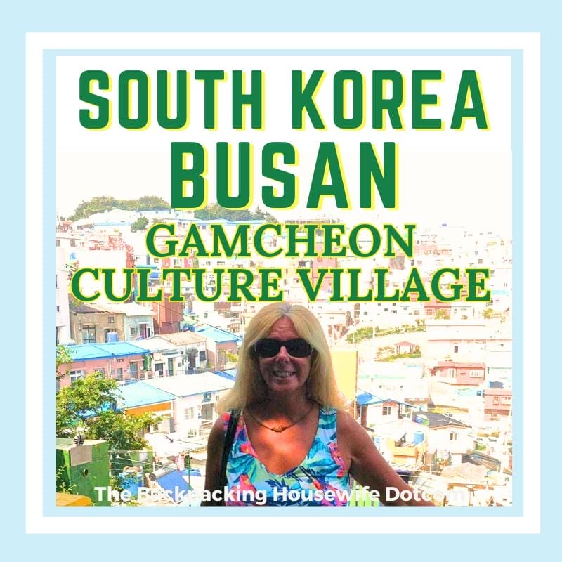 SOUTH KOREA BUSAN GAMCHEON CULTURE VILLAGE