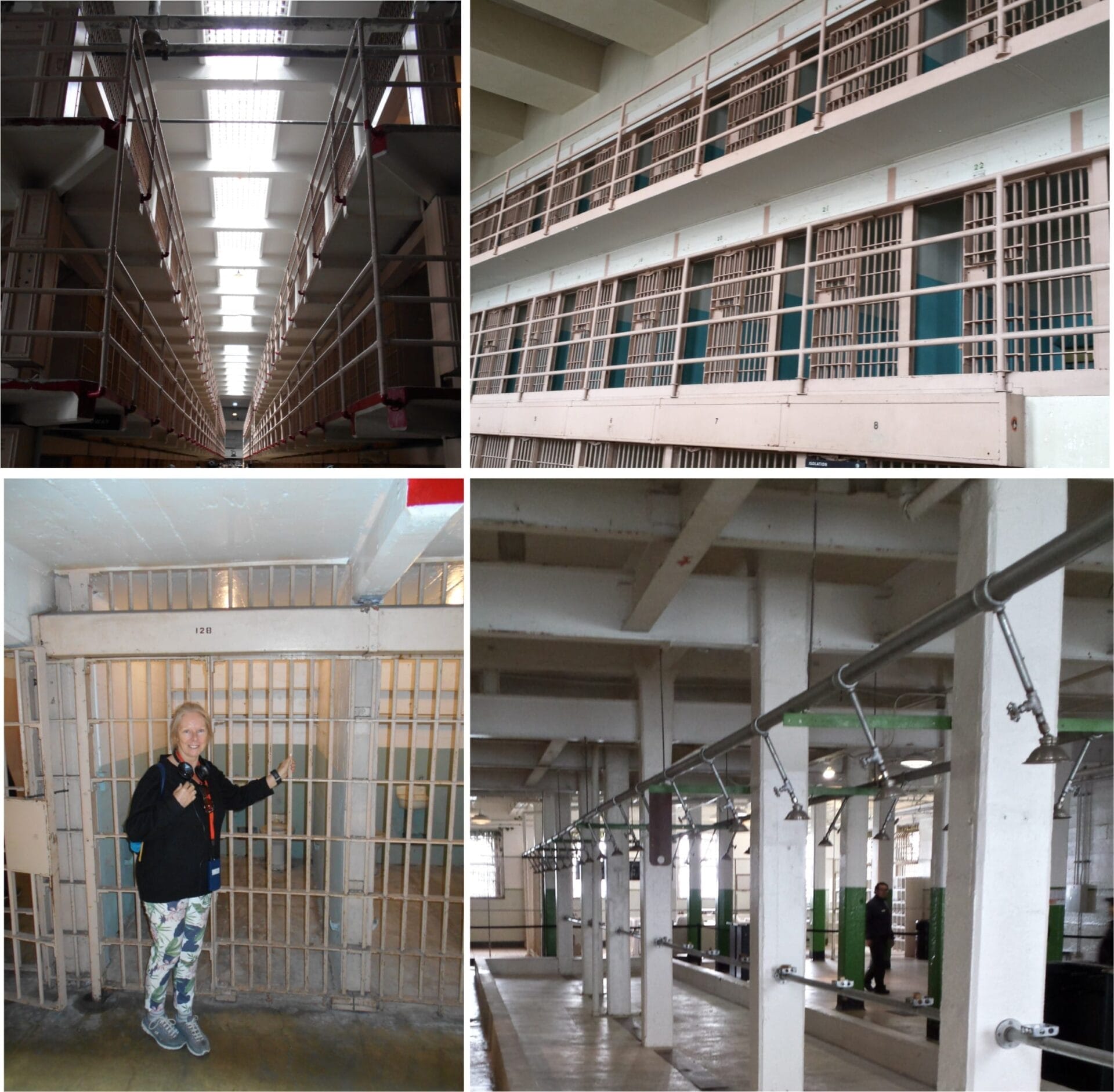 Inside Alcatraz prison the atmosphere was hauntingly oppressive. The Backpacking Housewife.
