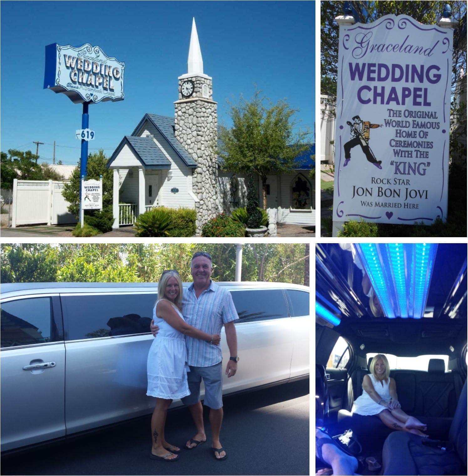 The Backpacking Housewife married in Las Vegas