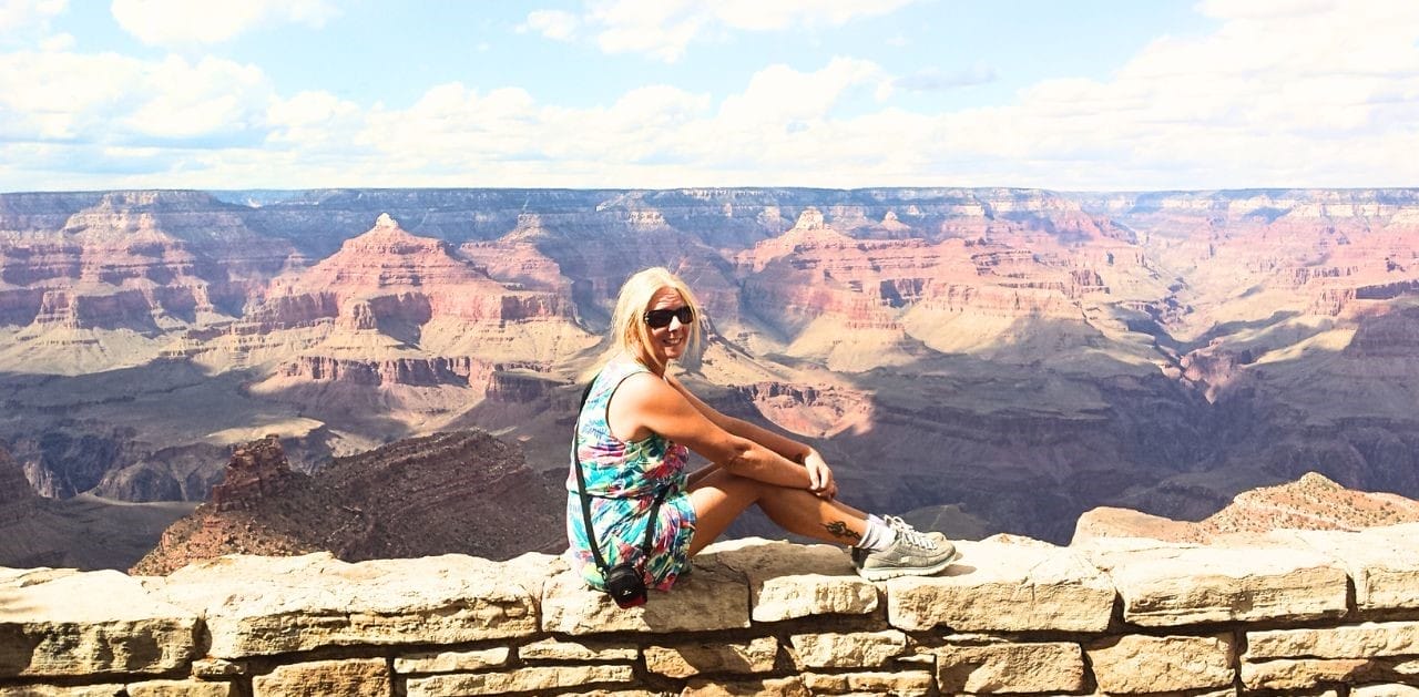 The Backpacking Housewife at The Grand Canyon South Rim