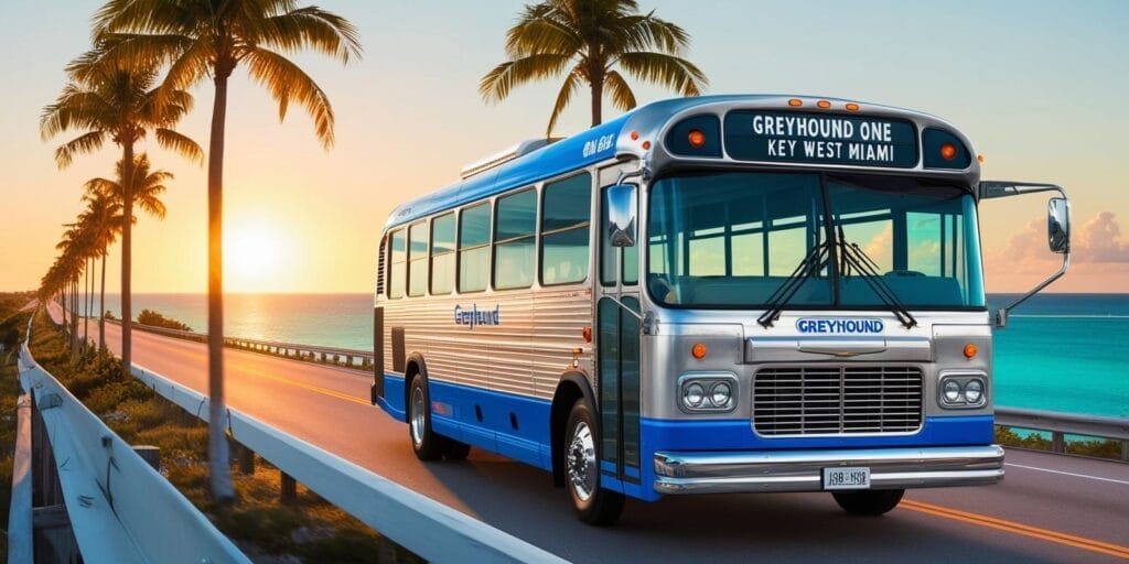 We decided to travel Miami to Key West by Greyhound Bus. What could be more iconic than a Greyhound bus in the USA?