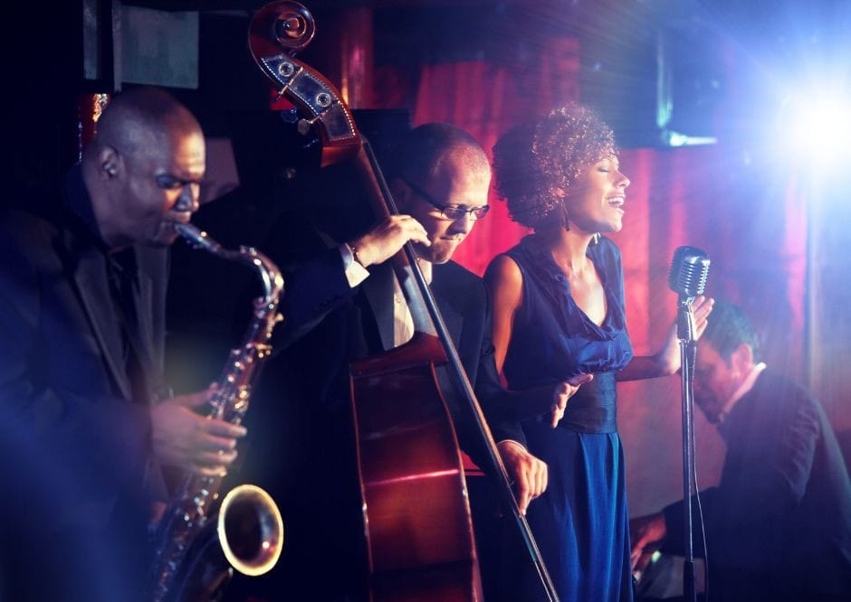 Our first experience of jazz and blues in New Orleans!