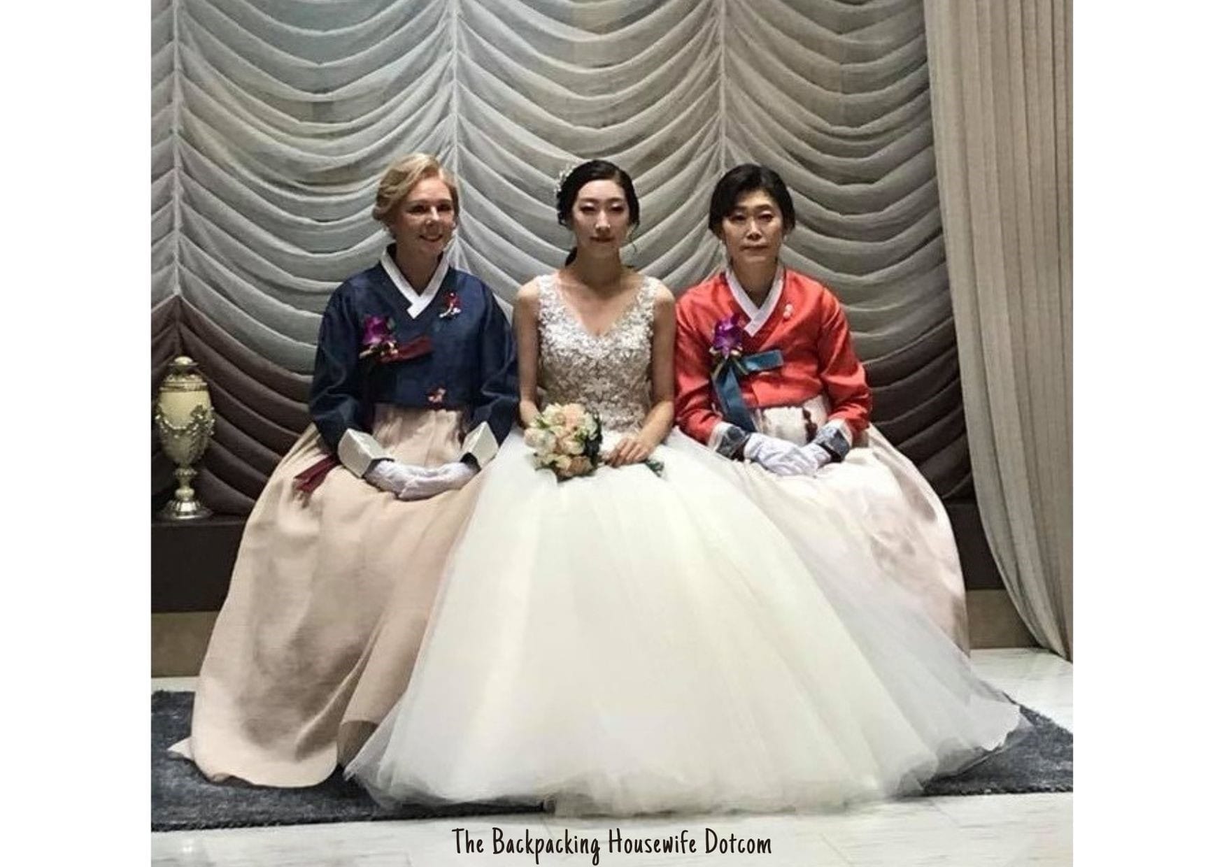 Wearing the traditional Korean hanbok at a very special wedding The Backpacking Housewife