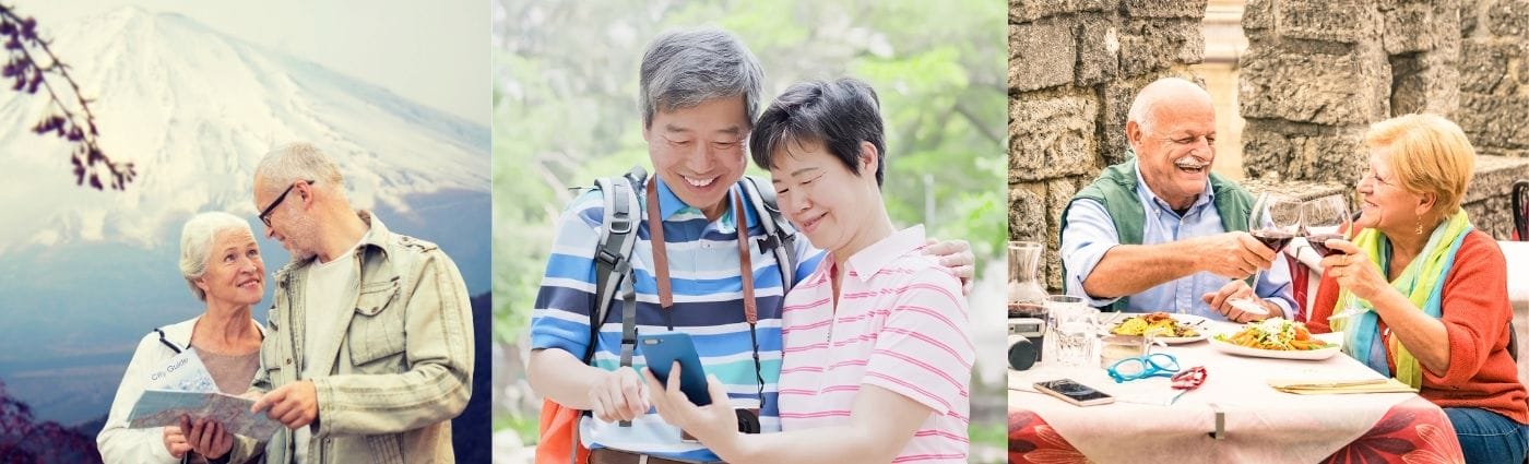 Empty nesters are increasingly looking to travel. Travel the world in midlife