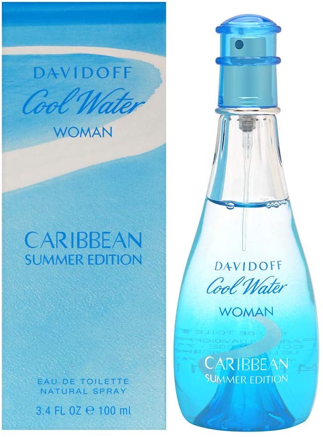Davidoff Cool Water Caribbean Summer 25 best perfumes that smell like the beach.