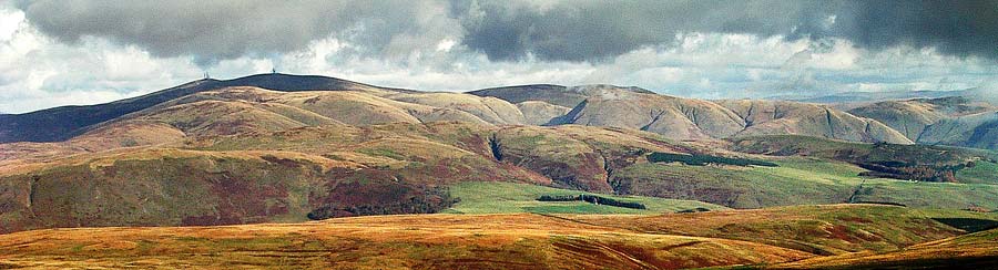 SCOTLAND Durisdeer Village - The Lowther Hills. Photo Credit: Scothill
