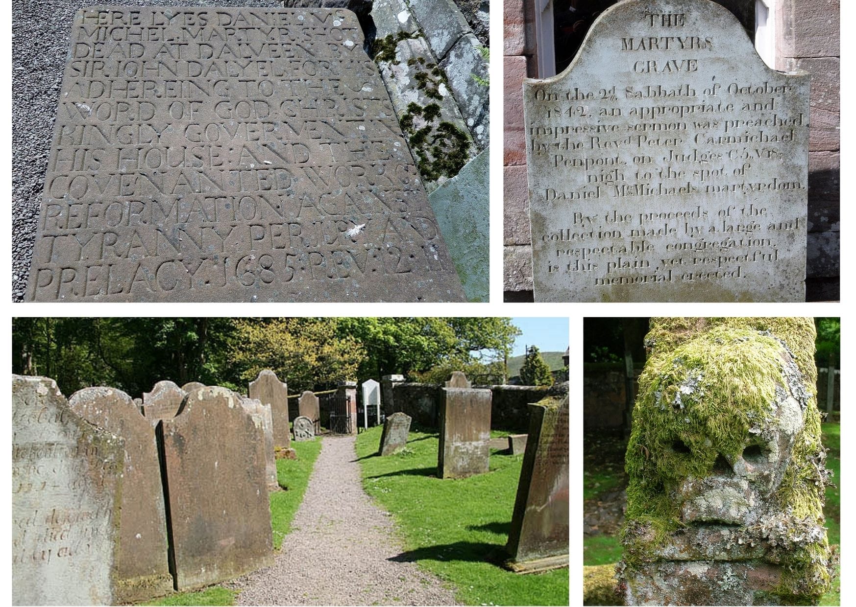 The Martyers Grave Durisdeer Church Scotland