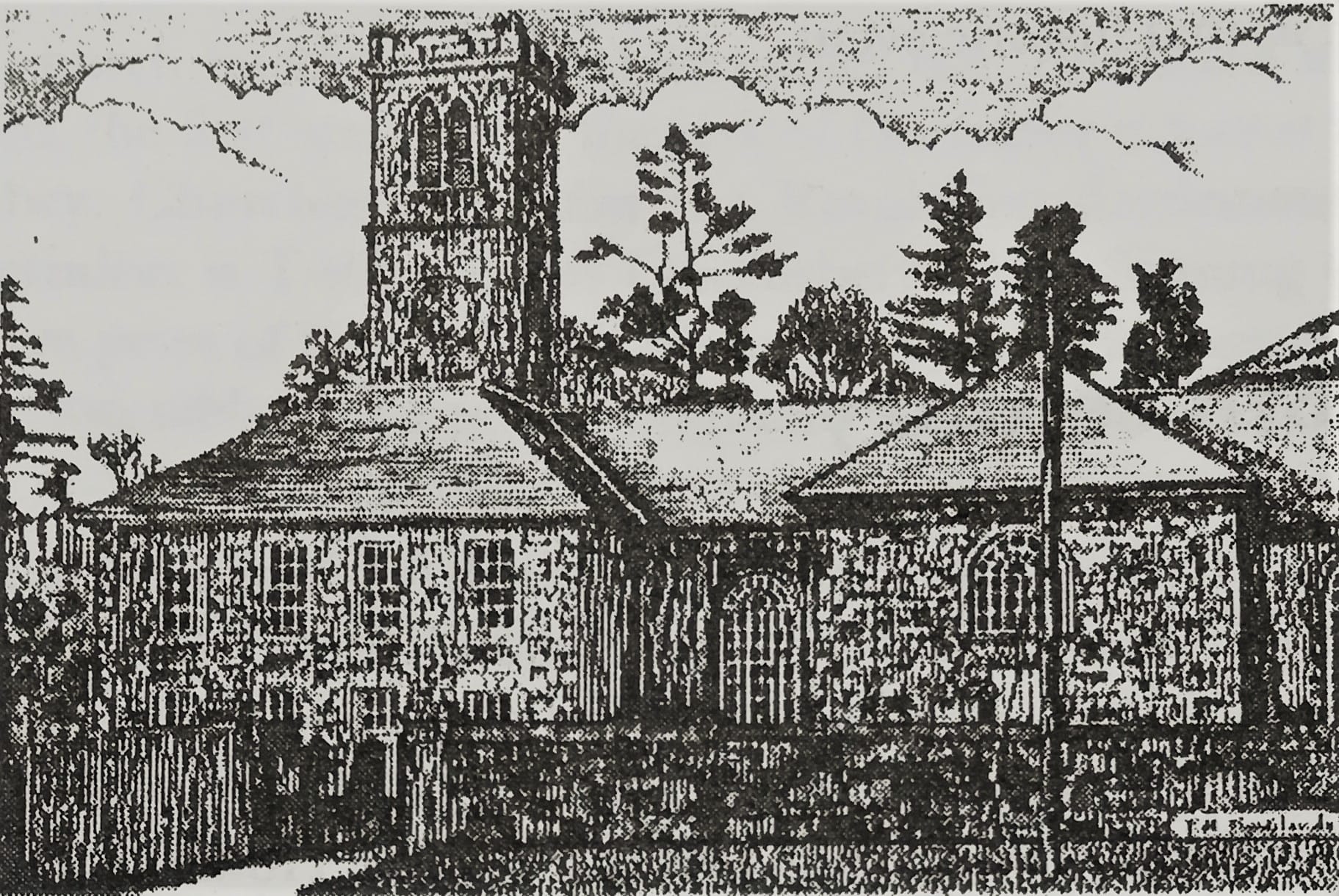 Sketch Durisdeer Church