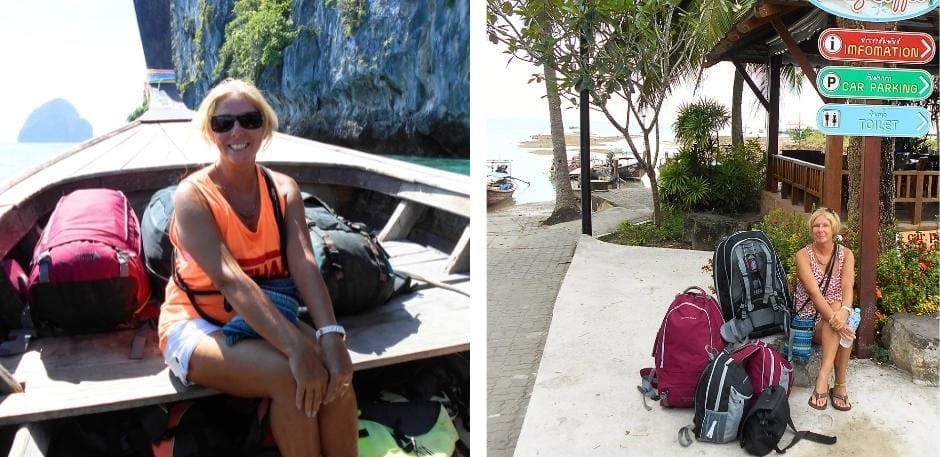 Backpacks. Island hopping down Thailand's Andaman Sea 