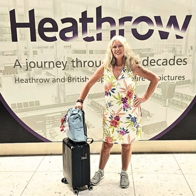 JANICE HORTON HAND LUGGAGE ONLY 1