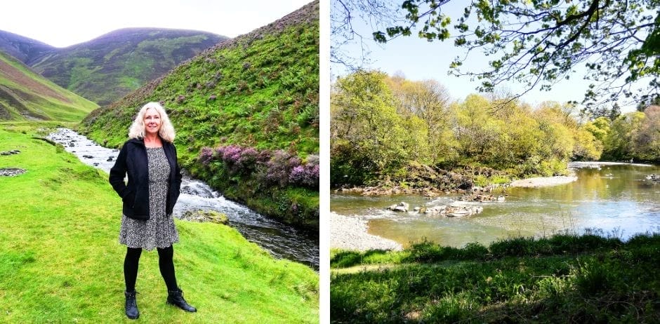 In Scotland the weather can be unpredictable. Bright and breezy but it can also be wet and windy