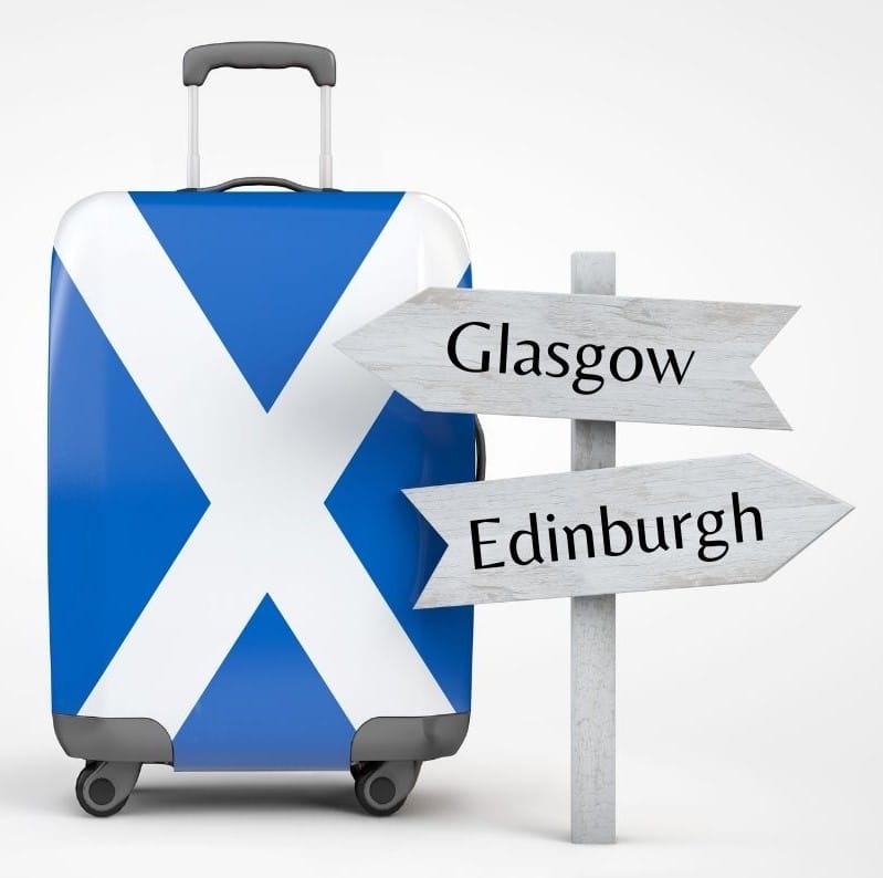SCOTLAND SUITCASE
