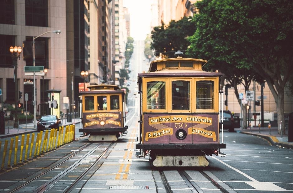 San Francisco's iconic cable cars