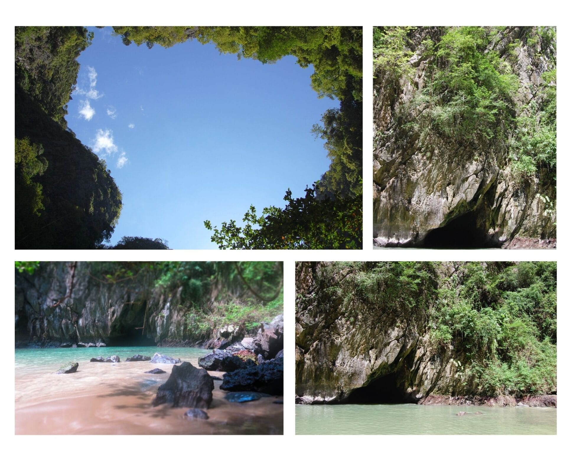 The Emerald Cave. Island Hopping Andaman Sea Thailand