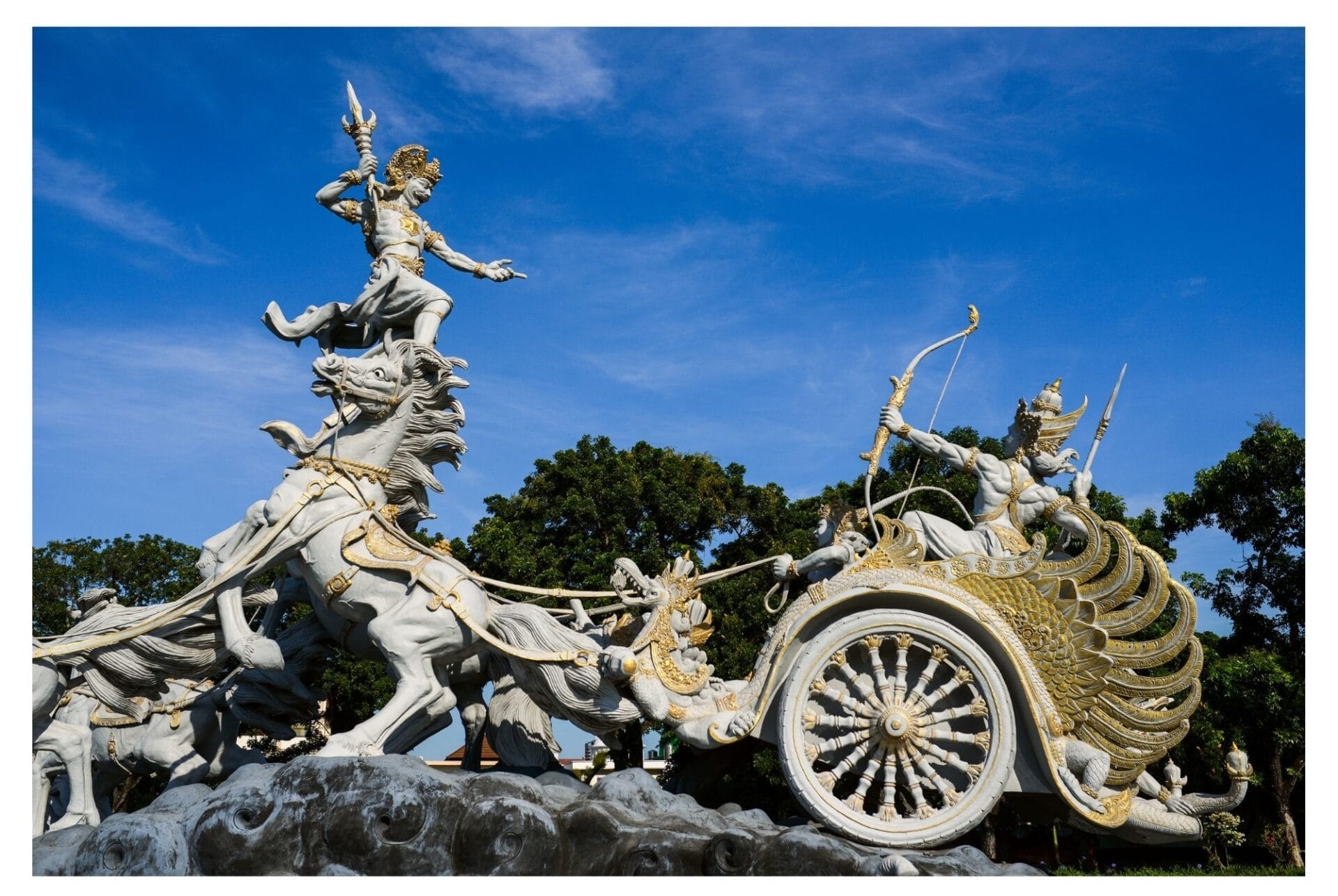 Bali - the Satria Gatot Kaca statue and it is truly breath-taking