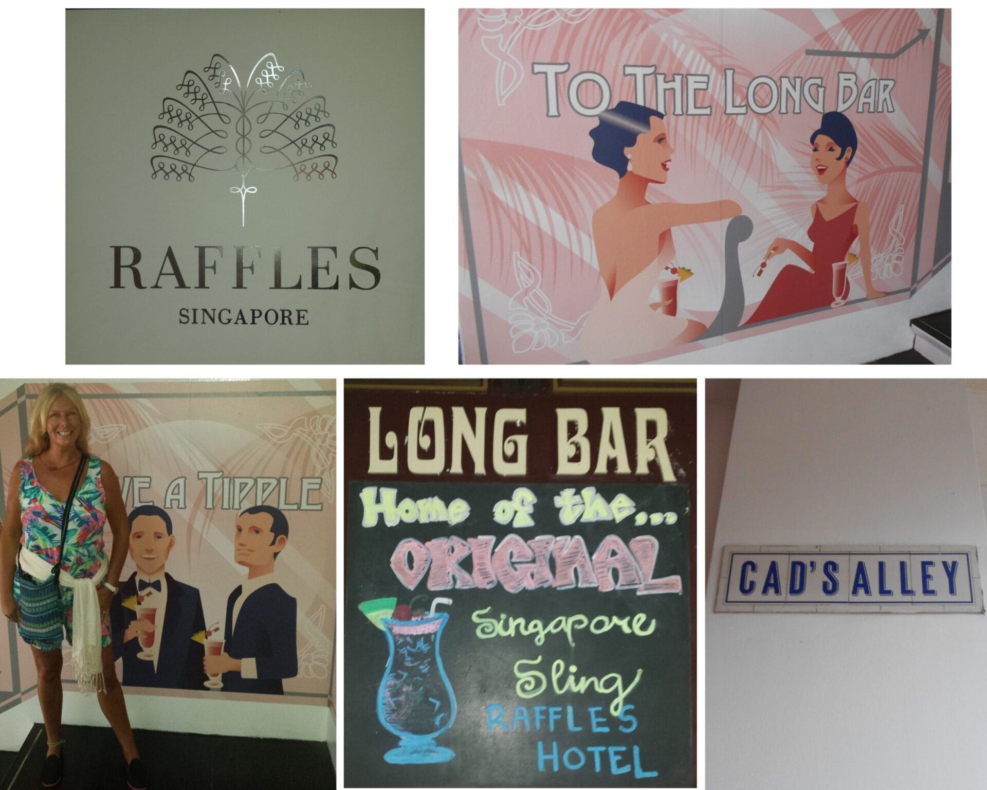 The Long Bar at Raffles Hotel Singapore The Backpacking Housewife