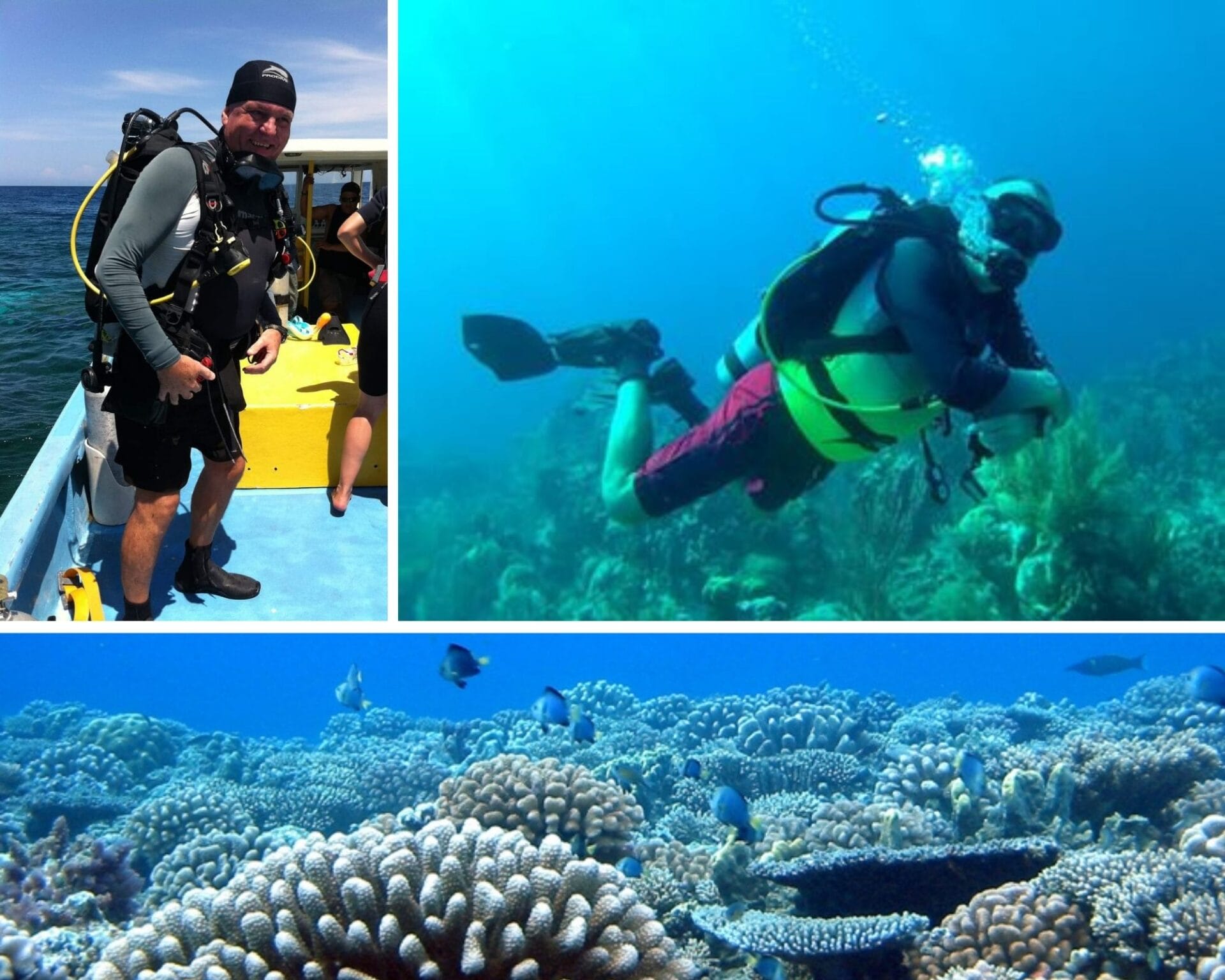The Backpacking Husband diving Utila Honduras