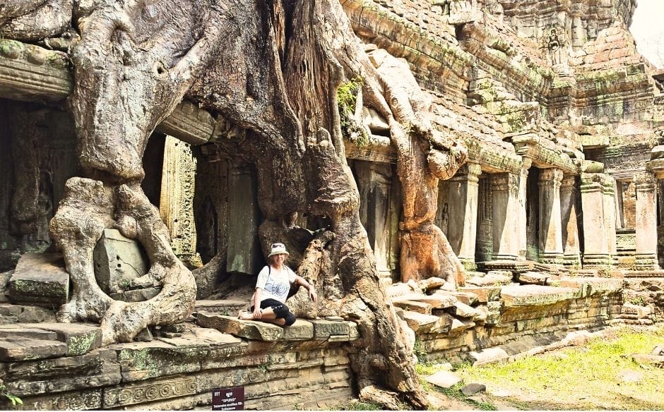 JANICE HORTON CAMBODIA Ta Prohm TEMPLE