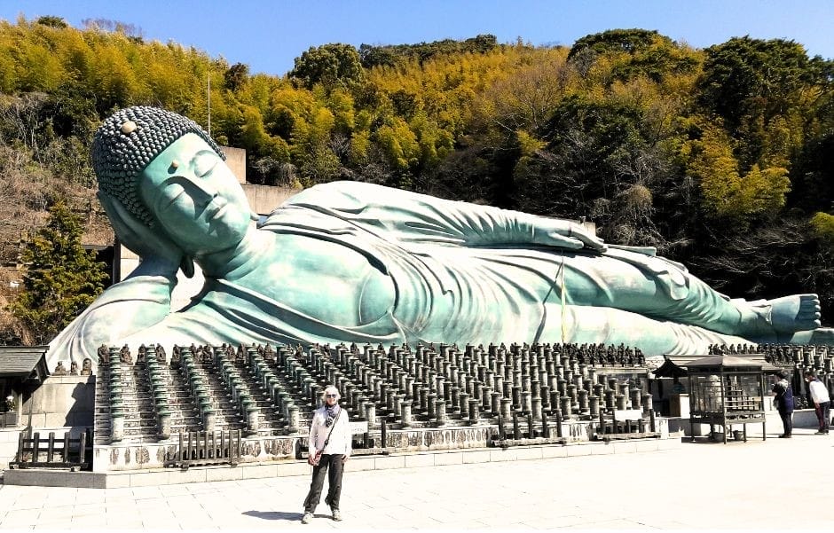 Janice Horton - Reclining Buddha - Nanzoin Temple - Japan