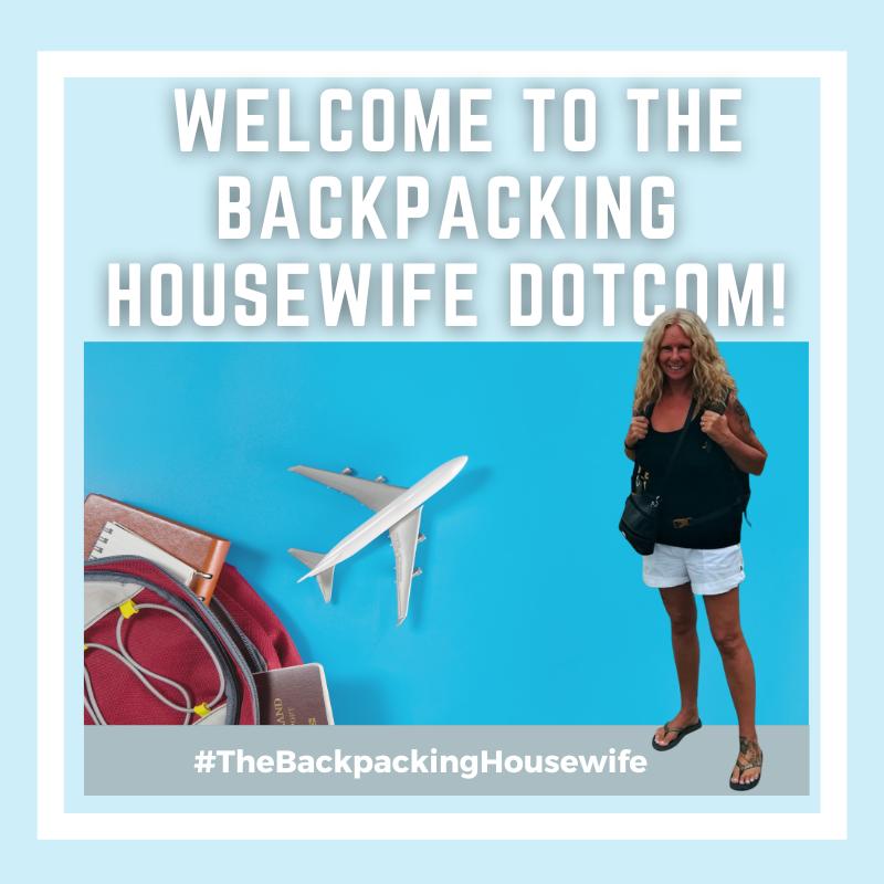 Welcome to The Backpacking Housewife Website