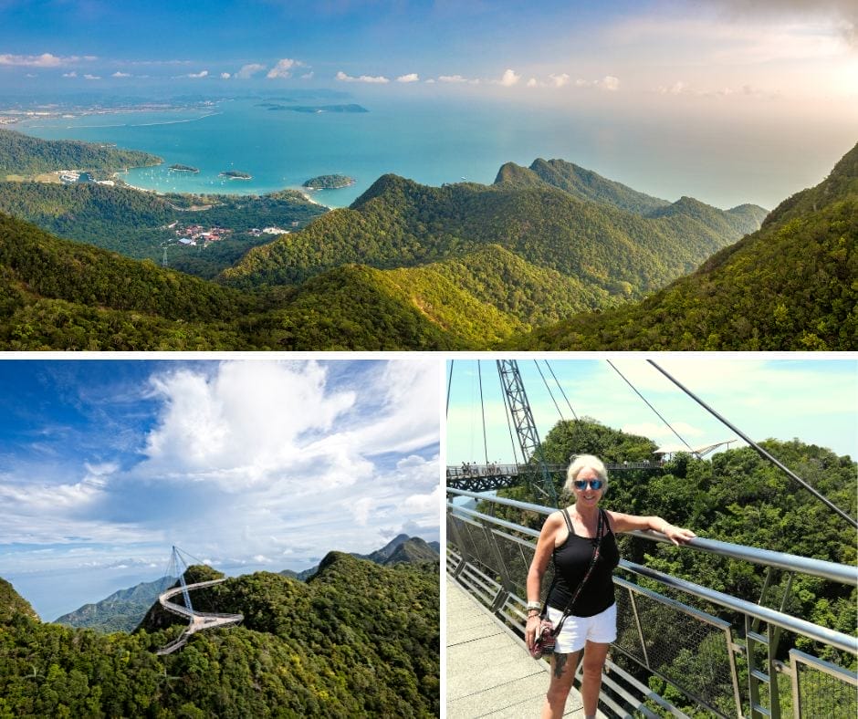 Incredible views from Langkawi Sky Bridge with The Backpacking Housewife