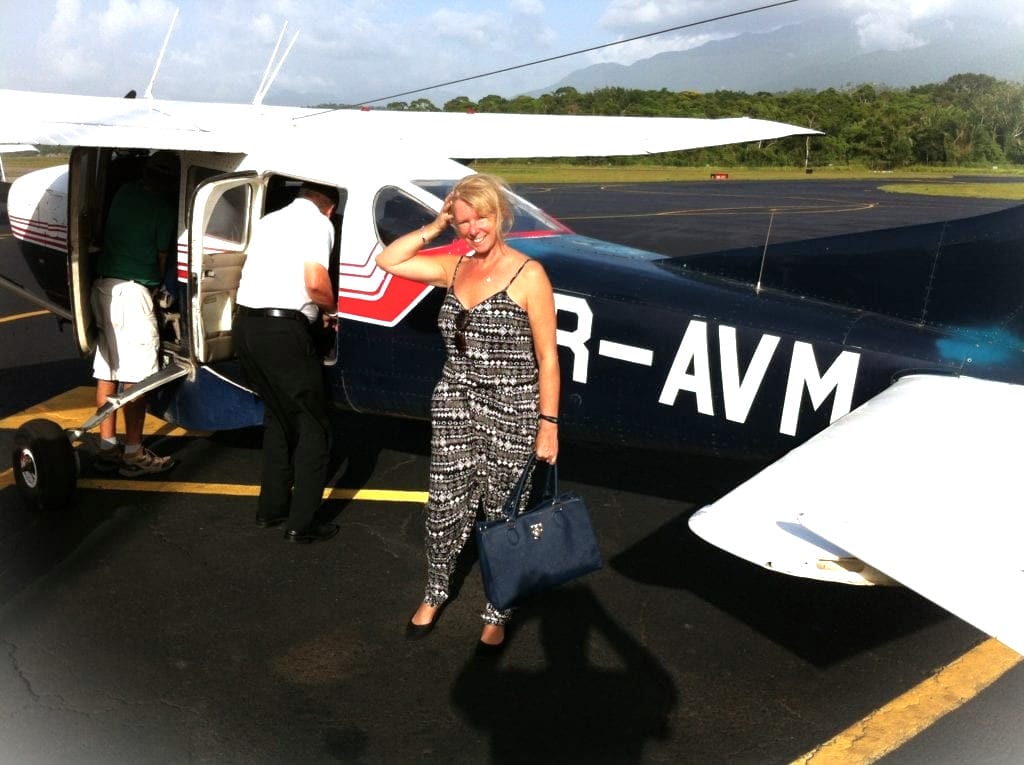Janice Horton travel in your 50's and 60's and flying in a small plane