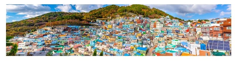 Walking around this charming village and residential area is akin to exploring a living breathing art gallery