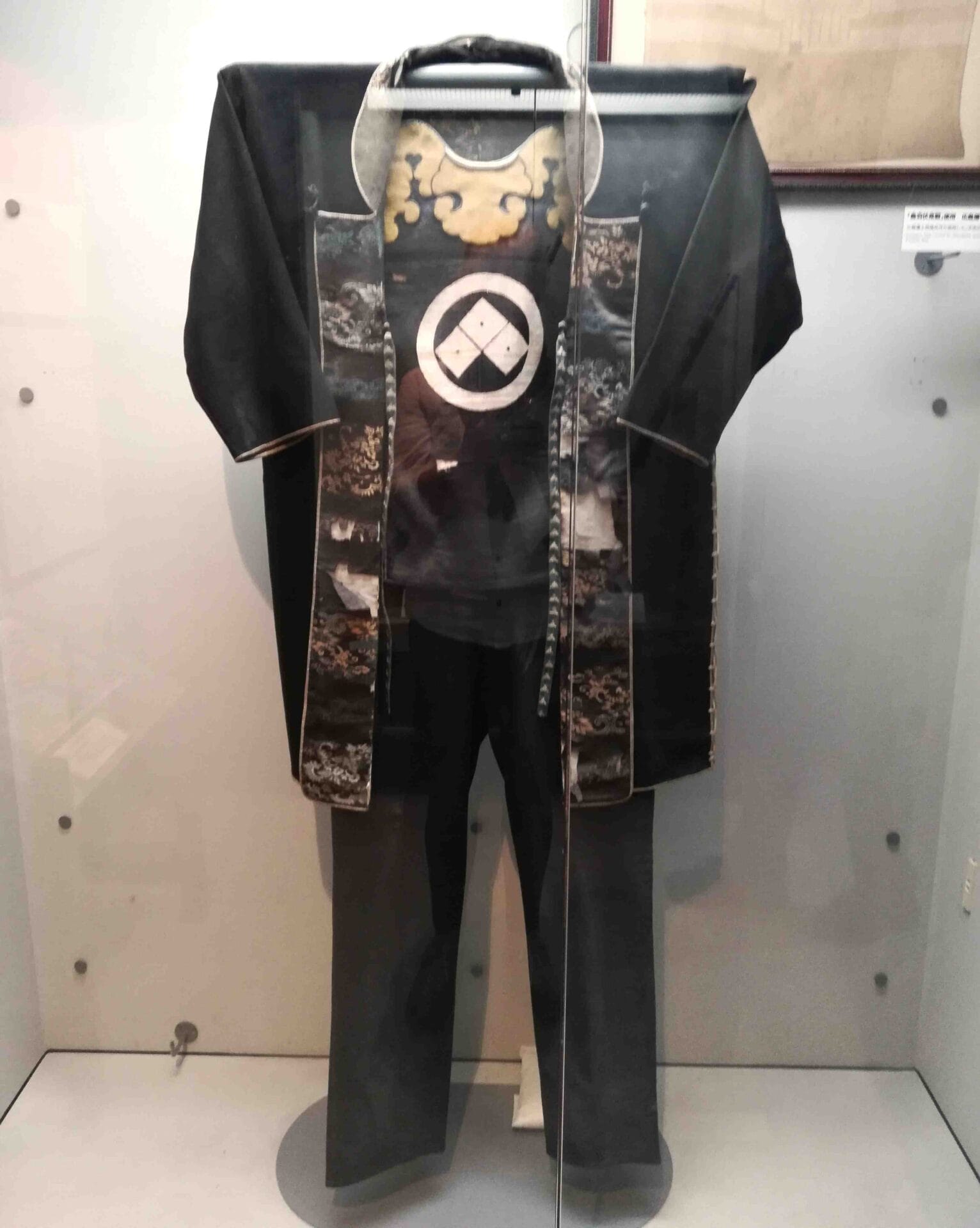 Hiroshima castle samurai outfit