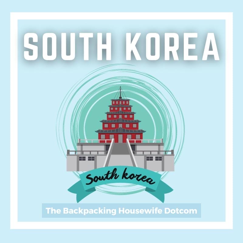 SOUTH KOREA CATAGORY THE BACKPACKING HOUSEWIFE