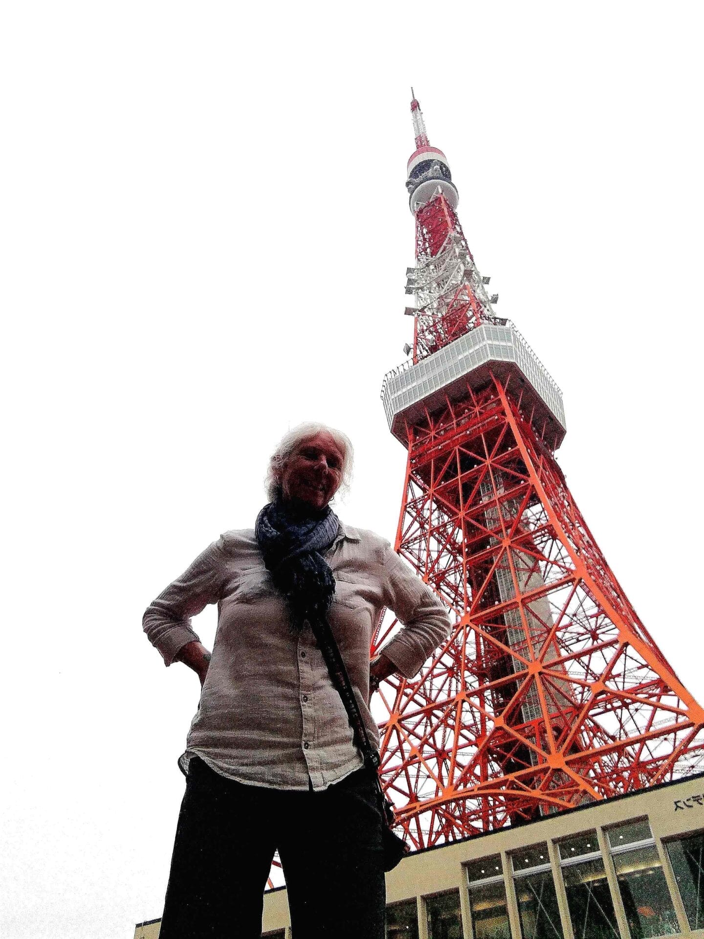 Janice Horton at Tokyo Tower
