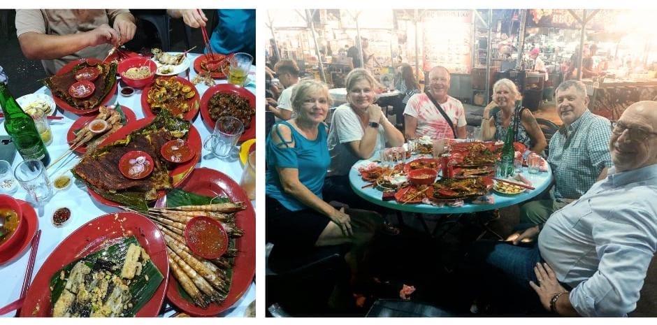 Penang Food Fest Food Court. The Backpacking Housewife