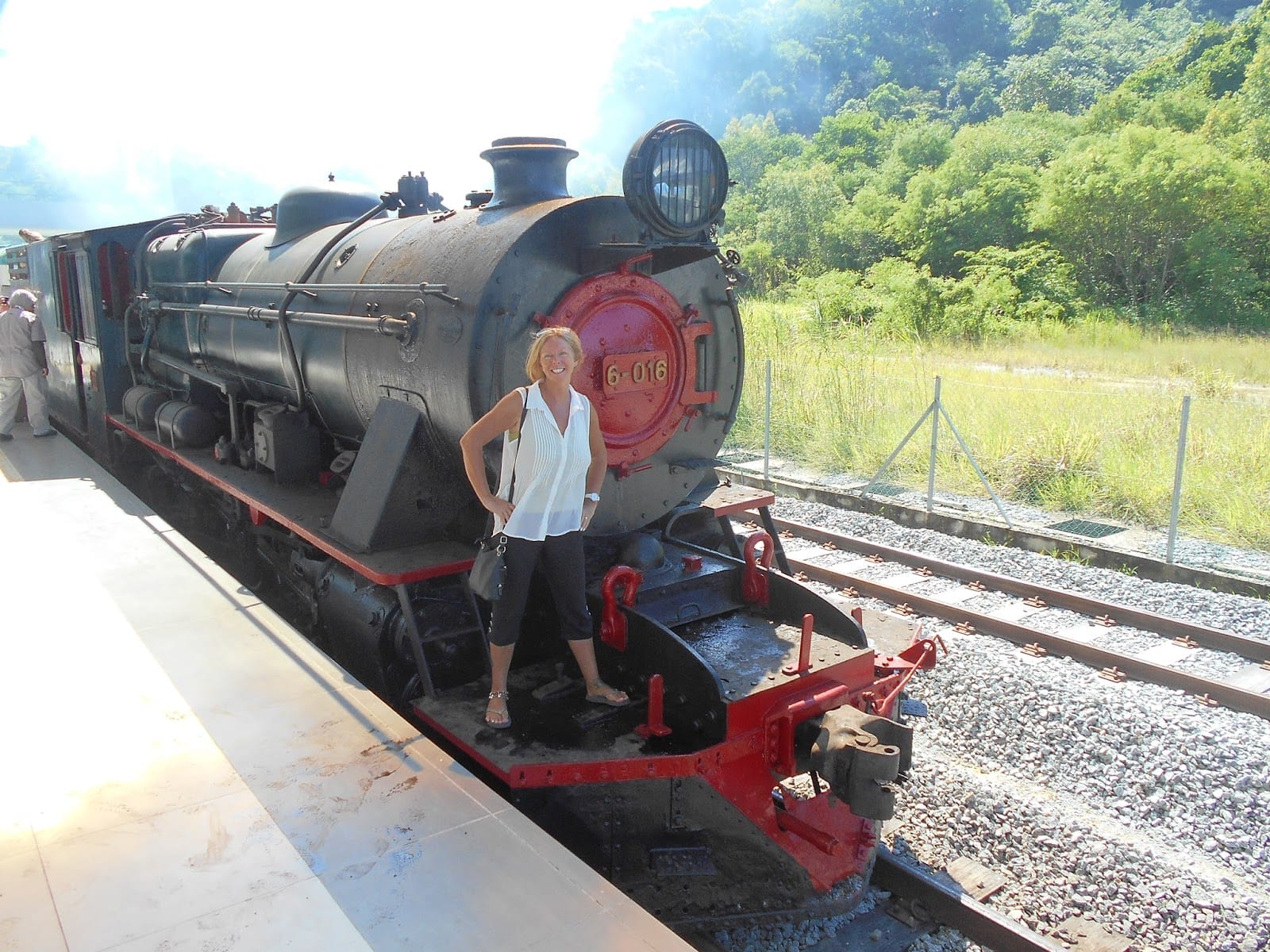 The North Borneo Heritage Railway you travel on one of the rare steam trains in the world. The Backpacking Housewife