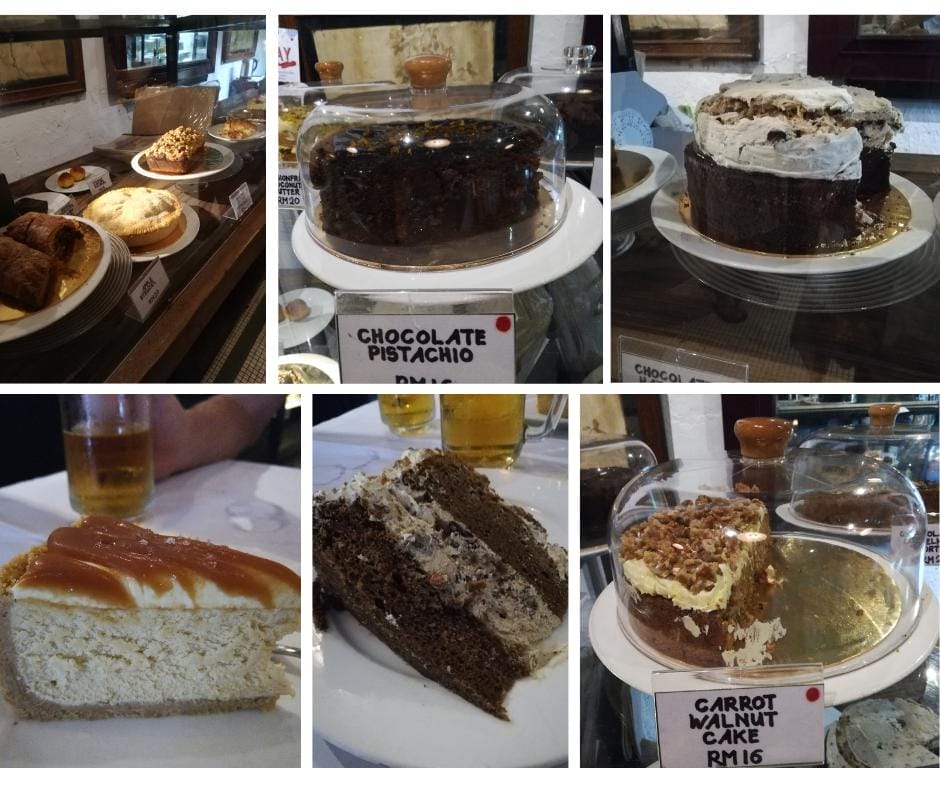 Cakes at China House in Penang food fest