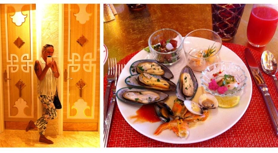 The famous Wynn and Fontana Buffet Macao