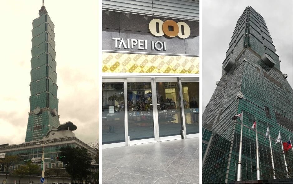 AT THE TAIPEI TOWER TAIWAN. THE BACKPACKING HOUSEWIFE