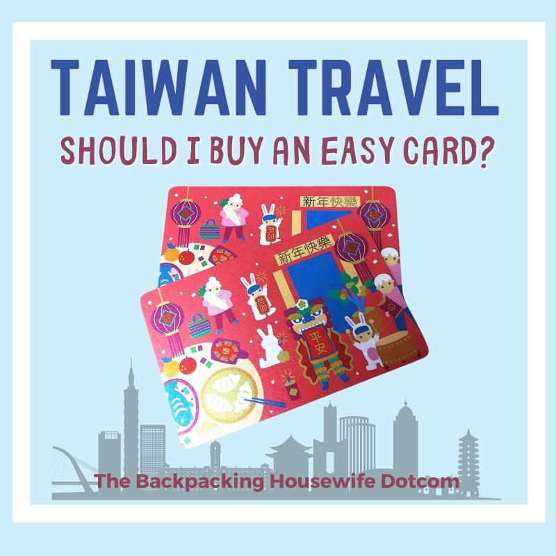 Taiwan Travel Easy card