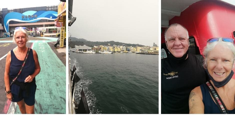 Gushan Pier Kaohsiung ferry over to Cijin Island. The Backpacking Housewife