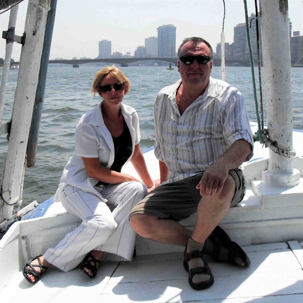 SAILING ON THE NILE. JANICE HORTON