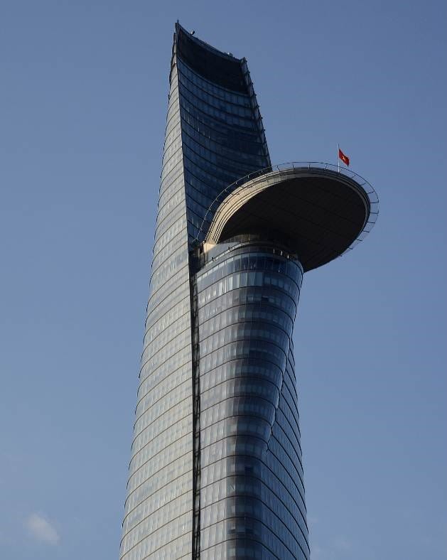 The Bitexco Tower with its Helipad in HCMC
