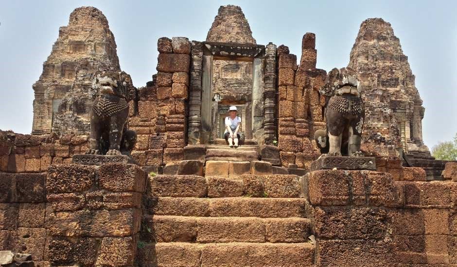 The Backpacking Housewife at Baphuon Temple Cambodia