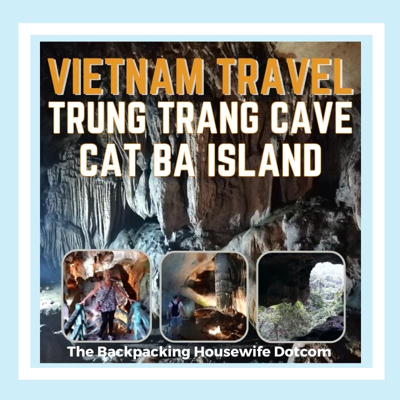 TRUNG TRANG CAVE CAT BA ISLAND VIETNAM