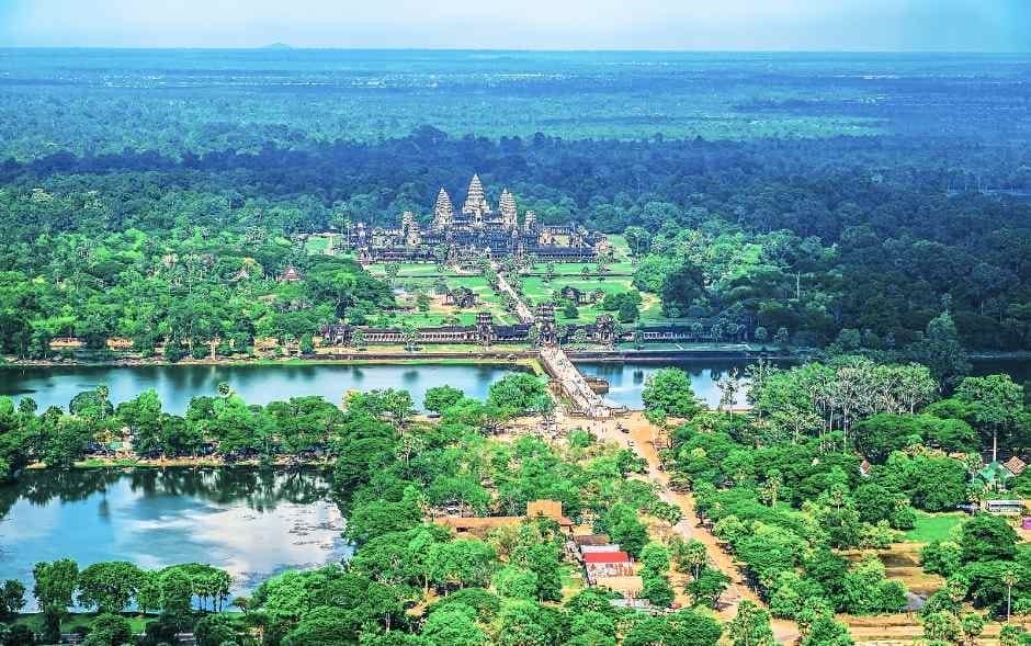Angkor Wat and The Angkor Archaeological Park is HUGE.