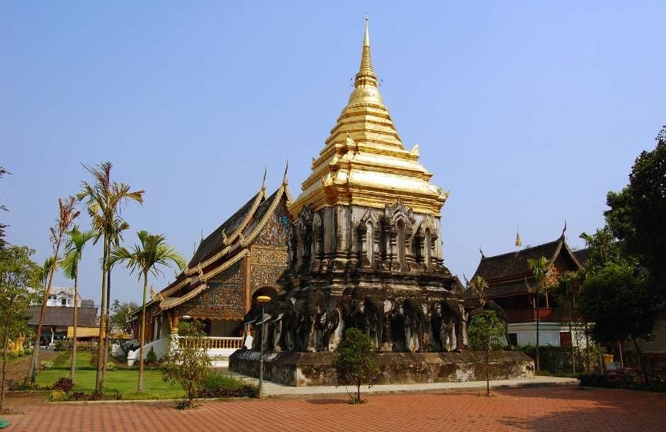 Wat Chiang Man is the oldest temple in Chiang Mai.