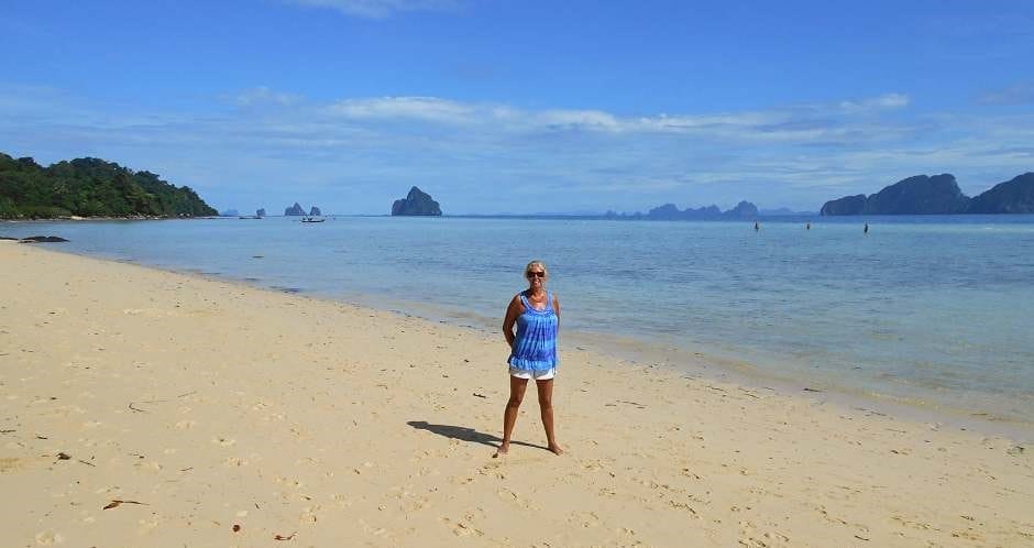 Best and worst time to visit Thailand - JANICE HORTON ON KOH KRADAN BEACH