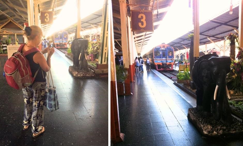 Janice Horton The Backpacking Housewife travelling slow travel by train from Chiang Mai to Bangkok