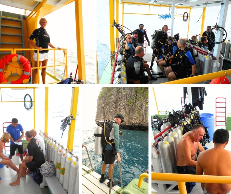 The Backpacking Husband Diving in the Andaman Sea