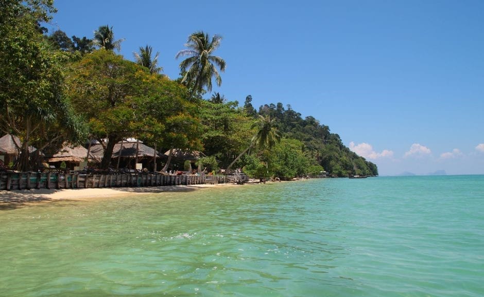 Koh Ngai is only accessible by boat
