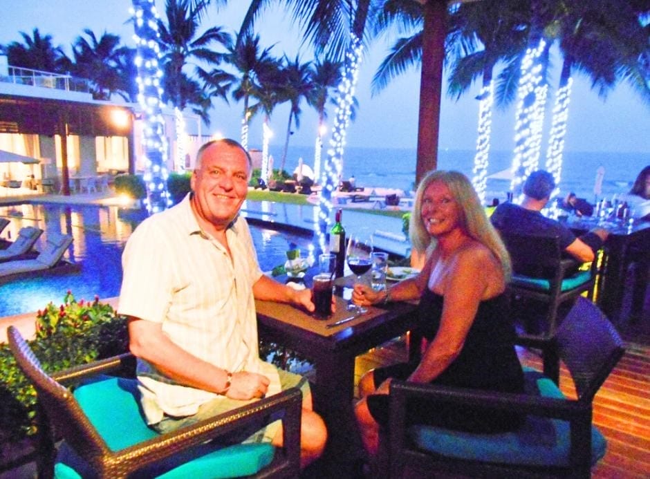 Enjoying our luxury break in Hua Hin