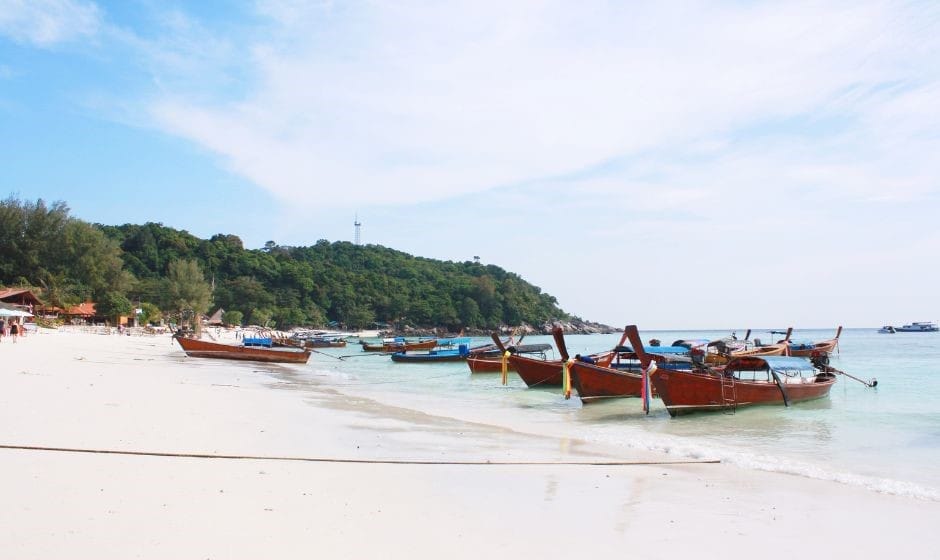 Dry season is the best time to visit Koh Lipe and typically runs from November to April